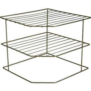 Organizador Pratos Louças Para Pia Horizontal 3 Niveis Metalizado Oliva 990844 Bel