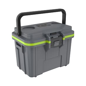 Cooler Pelican™ 8Qt Cinza Escuro E Verde