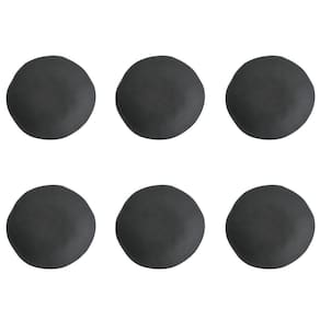 Conjunto Pratos Fundos6Pçs Orgânico Preto Matte Porto Brasil