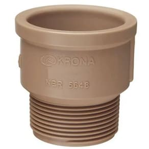 Adaptador Curto Marrom 25X3/4 LR Krona UN 0331