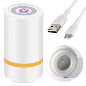 Mini Seladora A Vacuo Touch Portatil Embala Alimentos Conserva Comida Fruta