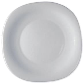 Prato Sobremesa De Vidro Parma Bormioli Branco 20cm