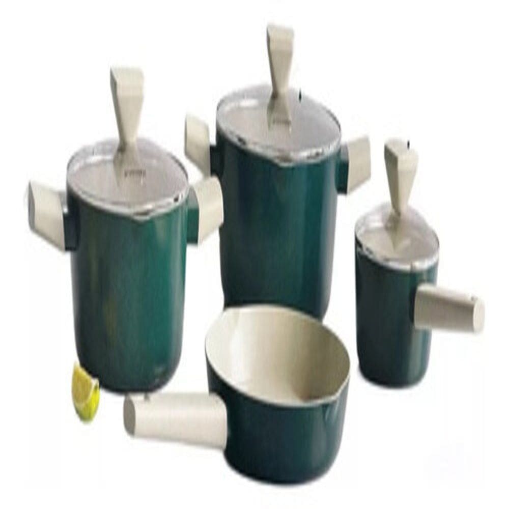Conjunto De 4 Panelas Antiaderente Cerâmica Verde - Jomafe