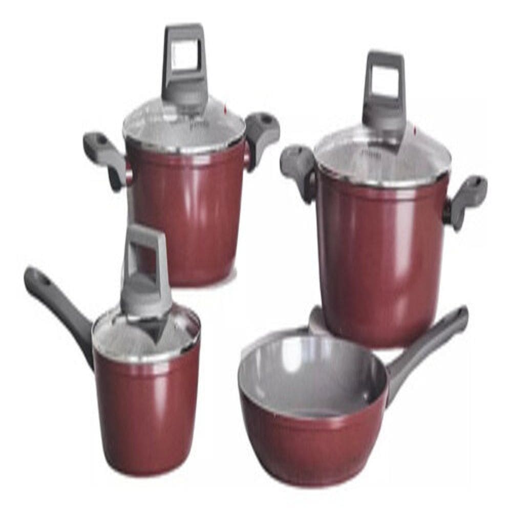 Conjunto De 4 Panelas Antiaderente De Cerâmica Soft - Jomafe