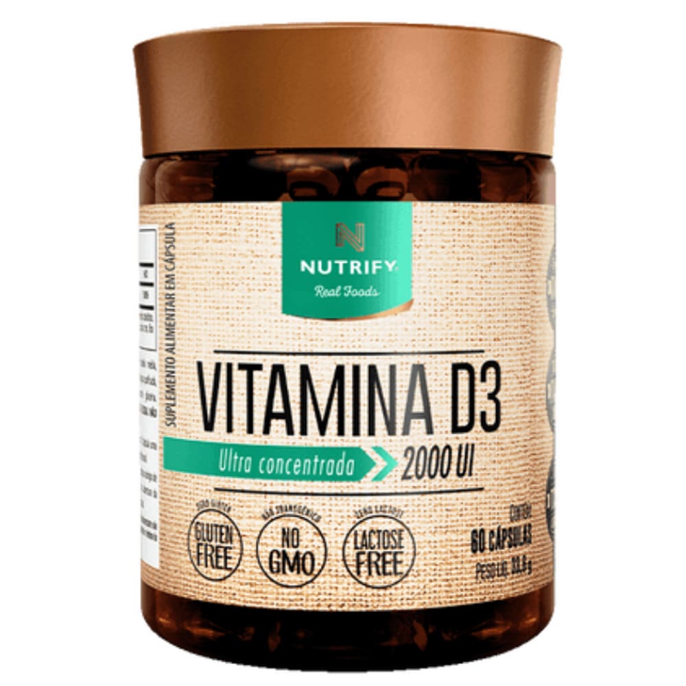 Vitamina D3 (60 Caps) Nutrify