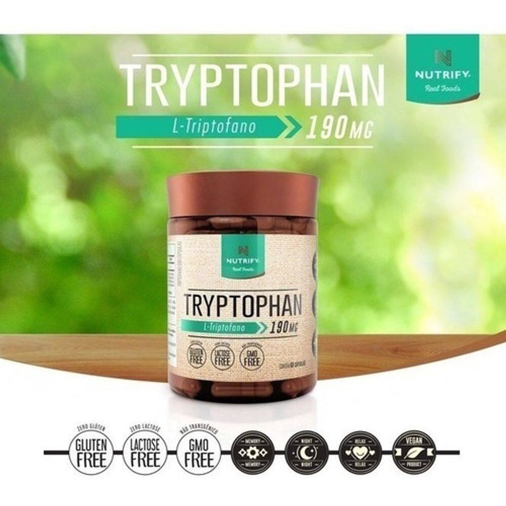 Tryptophan (60 Caps) Nutrify