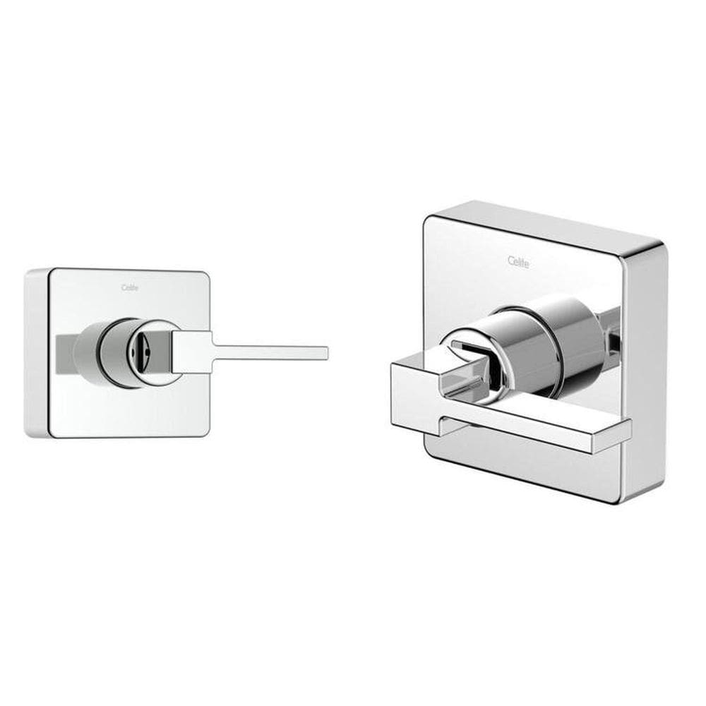 Kit com 2 Acabamento de Registro para Base Docol 1.1/4, 1.1/2 Elite Cromado