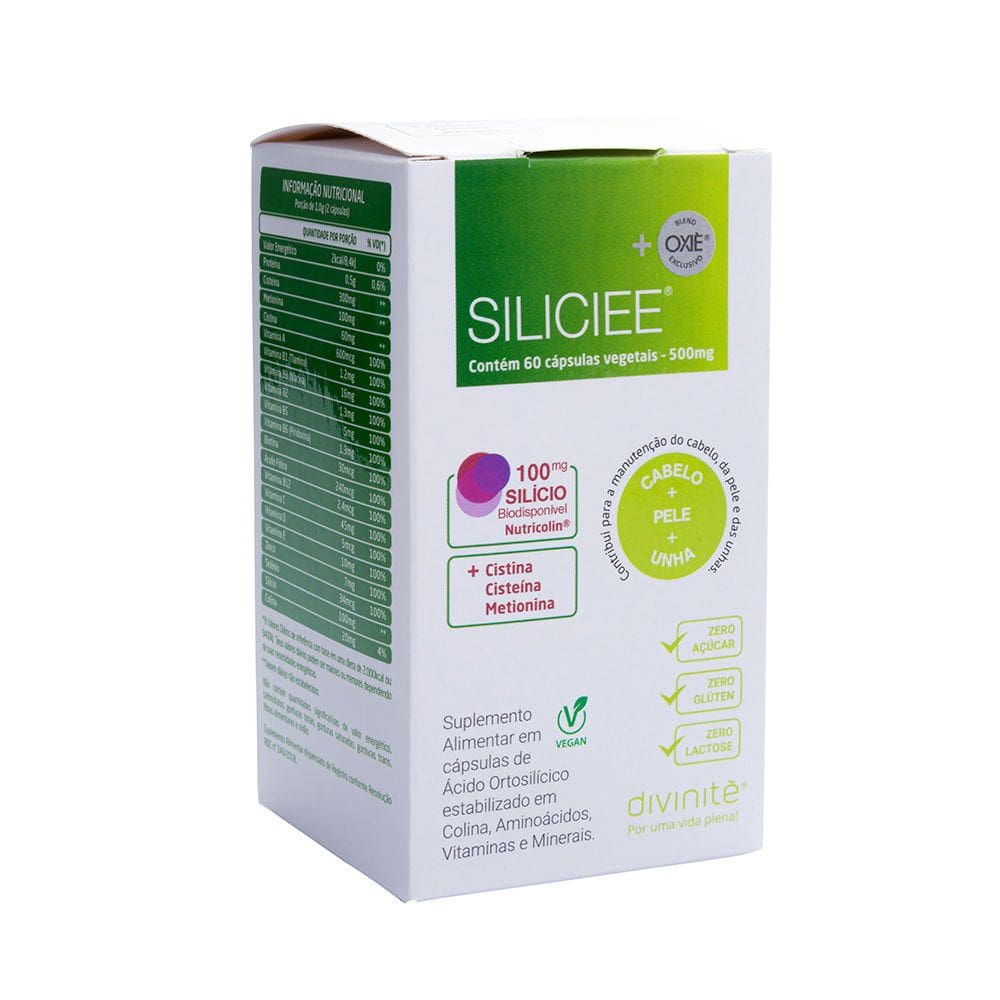Siliciee Frasco com 60 Capsulas Divinitè
