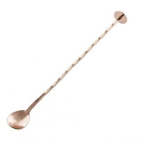 Kit 4 Colher Bailarina Revestimento De Bronze 27 Cm - Mimo