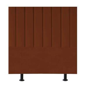 Cabeceira Estofada Cama Box Solteiro 100 cm Maisa Veludo