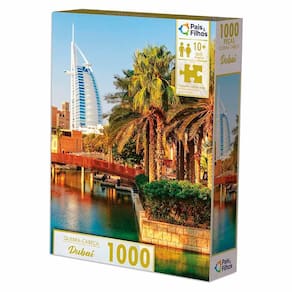 Quebra-Cabeça - 1000 Peças - Dubai - Pais e Filhos