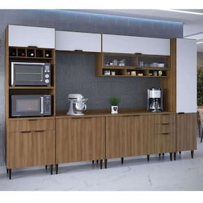 cozinha completa paris 12 pt 4 gv nogal e branca
