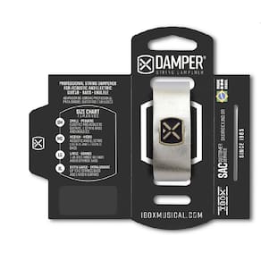 Damper/Abafador Ibox Supreme Md Prata Metálico Dmmd01