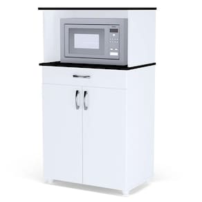 Balcão Para Cozinha Multiuso Carina 2 Portas Branco - Ajl