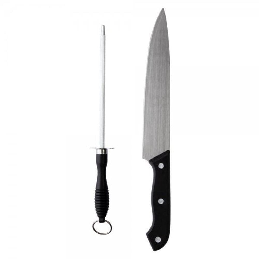 Kit Faca 12" + Chaira 12" - Clink
