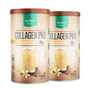 kit Collagen Pro (450g) Nutrify Baunilha 2 unidades