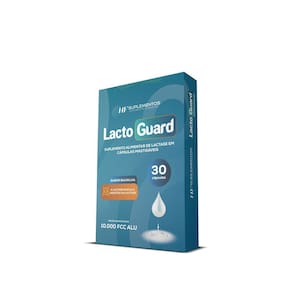 Lacto Guard 30 Caps Mastigável Sabor Baunilha Hf