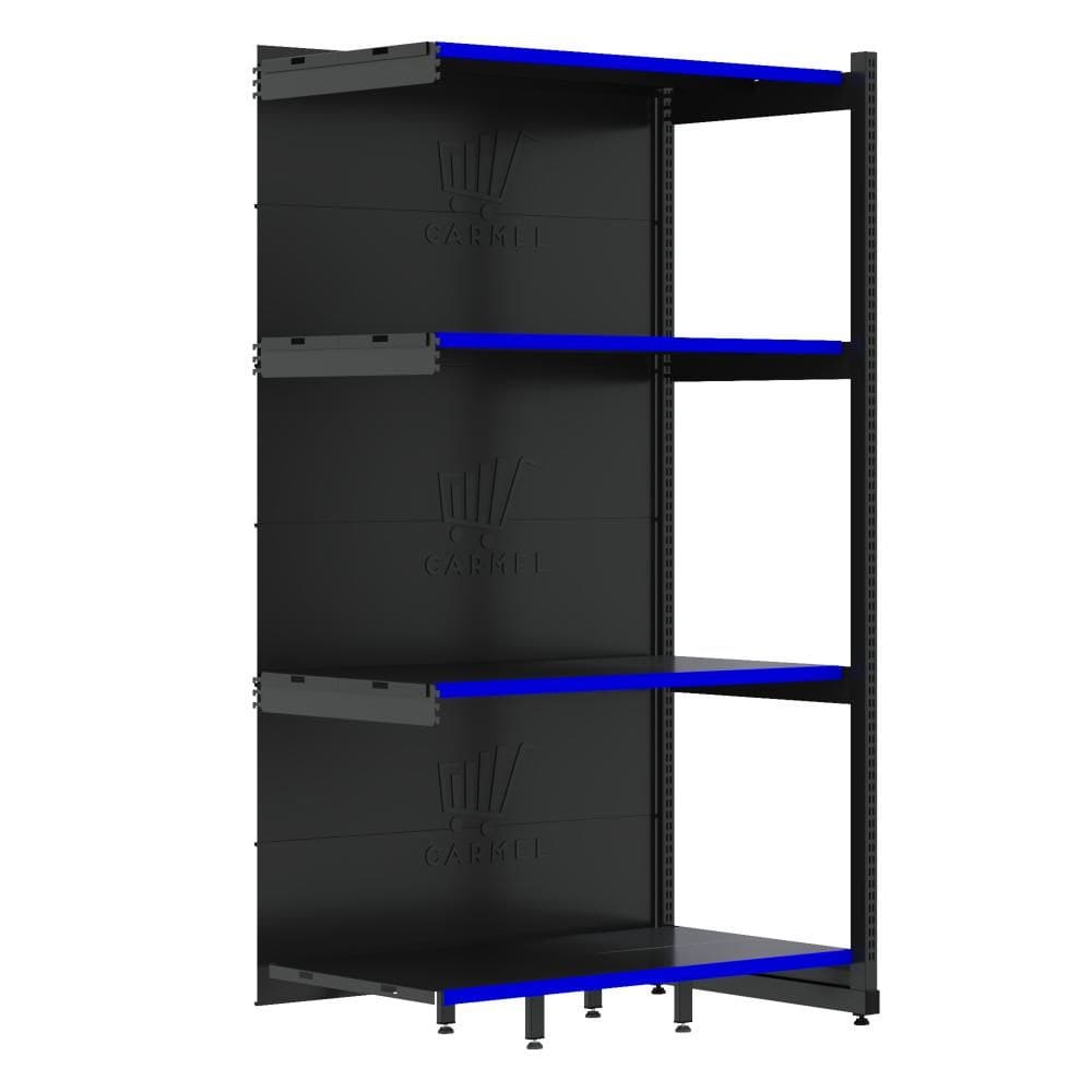 Rack Fit Parede 1 Continuação 2,02X0,90X0,60 4 Bandejas Amapá