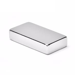 2pcs. Imã De Neodímio Bloco Super Forte - 40x20x10mm - N35