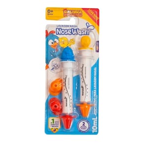 Seringa para Lavagem Nasal NoseWash Galinha Pintadinha 0+ Meses 2 Unidades de 10ml cada