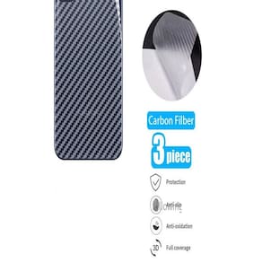 Película De Fibra De Carbono Verso Para Motorola Moto G04 G04S / Moto G24
