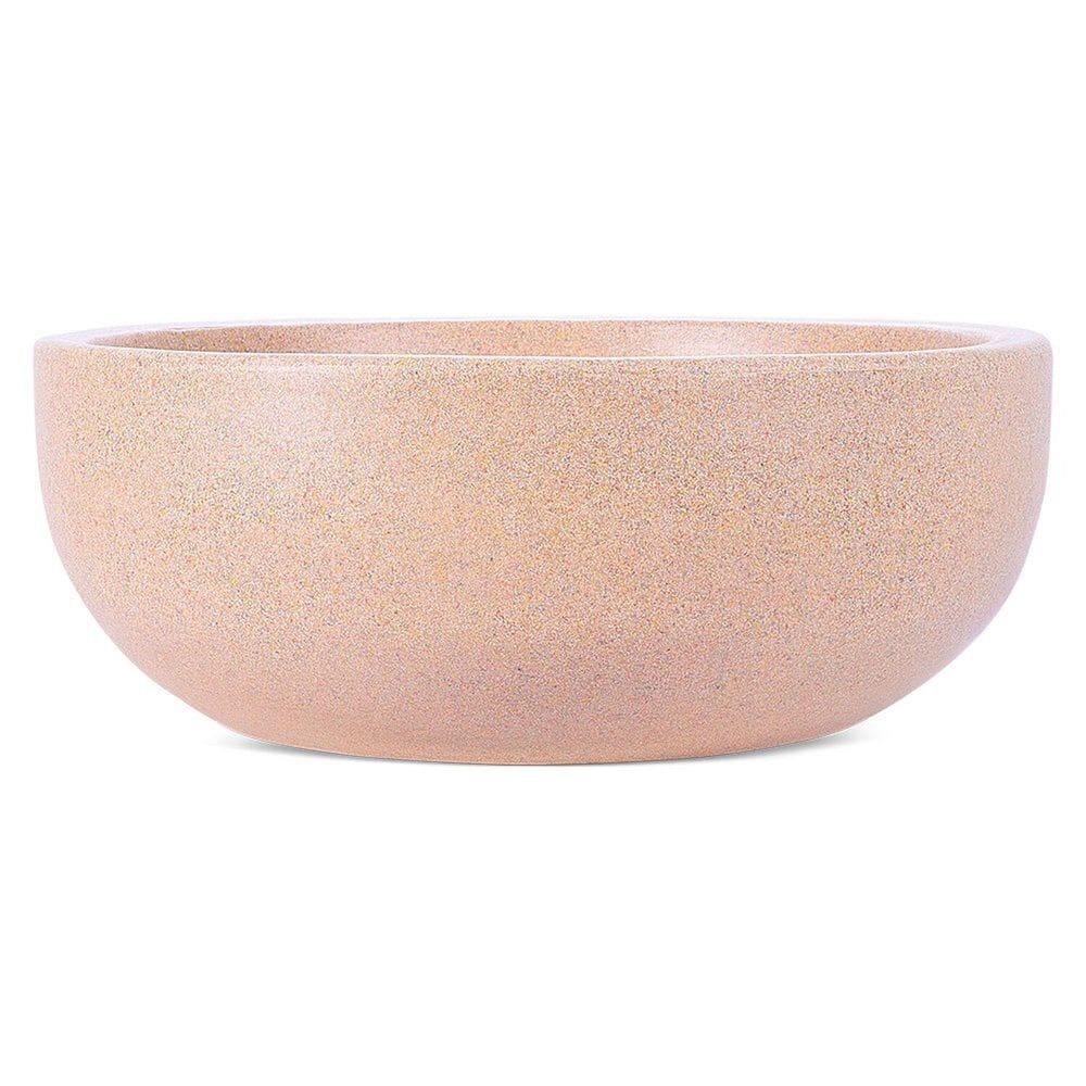 Vaso Decorativo Bacia Safira 17 Bege