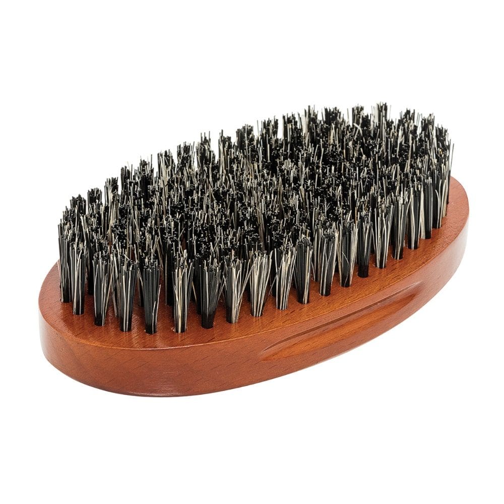 Escova De Madeira Oval Para Barba Enox