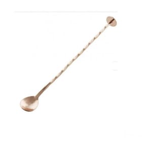 Kit 2 Colher Bailarina Revestimento De Bronze 27 Cm - Mimo