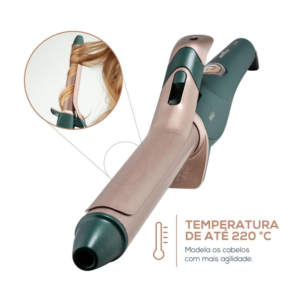 Cacheador Britânia Bivolt BECE01 220°C Revestimento | Casas Bahia