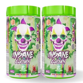 Kit Com 2X Pré Treino Insane Clown 350G Demons Lab