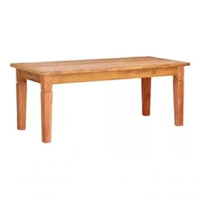 Mesa De Jantar 1,8 M Madeira Maciça Natural