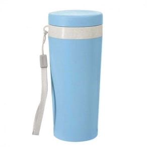 Garrafinha Com Tampa Bambu 350Ml