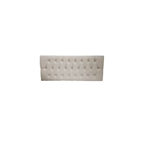 Cabeceira Painel Casal Queen Estofada Paris Capitone 1,60m Suede [COR: Bege]