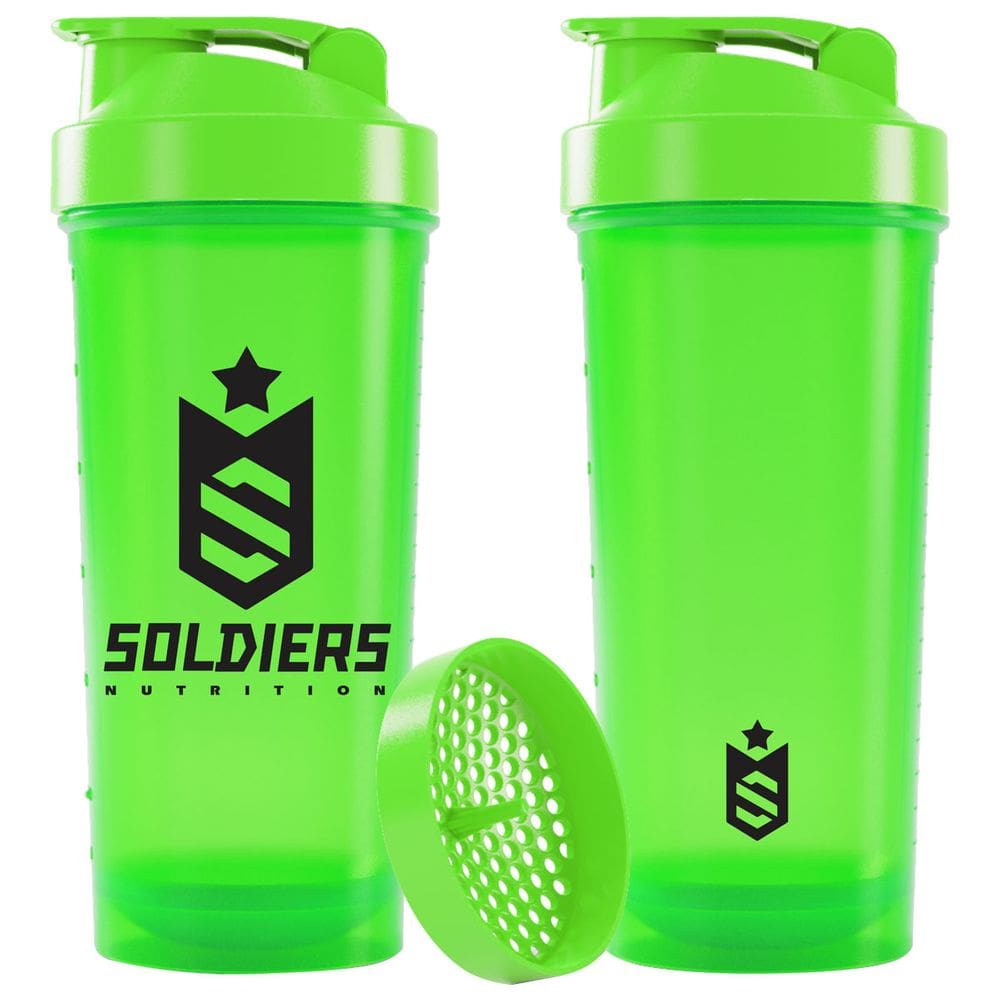 Coqueteleira Slim 600ml - Soldiers Nutrition