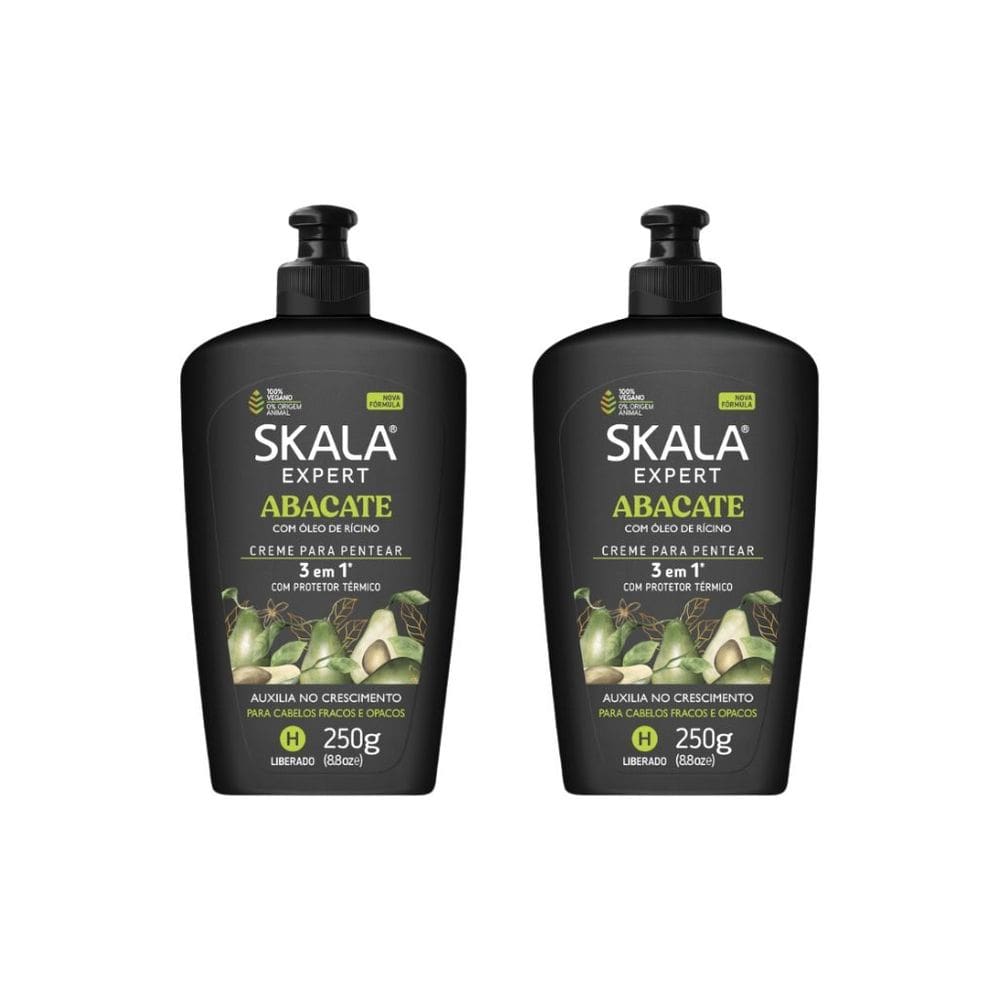 Creme para Pentear Skala Abacate 250g - Kit C/ 2un