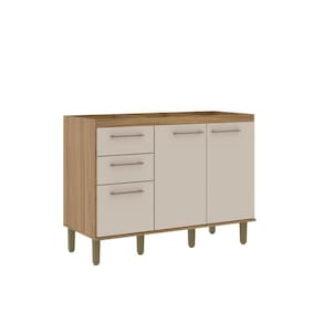 Balcão 120 Cm Co7231 Concept Prime Ipe Cristalo Decibal