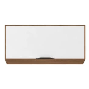 Armário Aéreo Geladeira Firenze 1 Porta 70cm - Demóbile Cor Amendola/branco