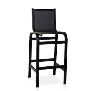 Banqueta Alta Para Balcão, Mesa Bistrô, área Externa - Preto