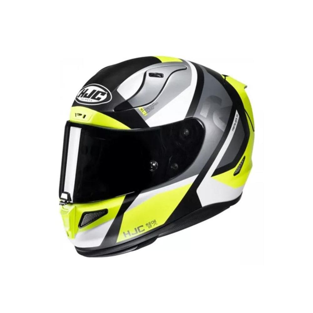 Capacete Hjc Rpha 11 Seeze Cinza E Verde 58 [F016]