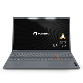 Notebook Positivo Vision C15 Intel® Celeron® N4020 Linux 8GB RAM 256GB  eMMC Lumina Bar 15.6” HD - Cinza