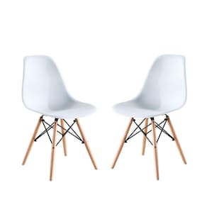 Kit 02 Cadeiras Eames Charles Eiffel - Black Black