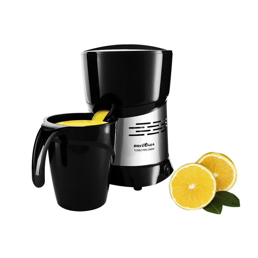Espremedor De Frutas Britânia Turbo Pro 260w 1,3 L Bivolt