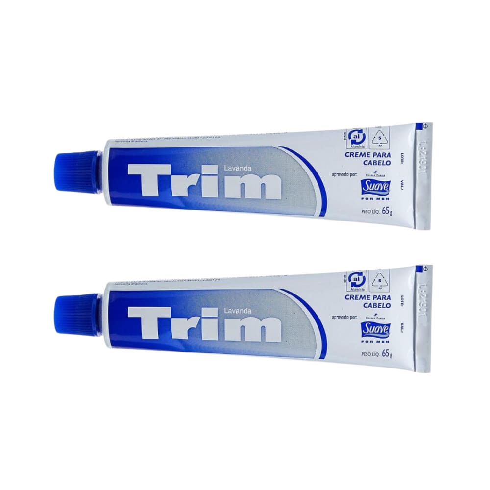 Creme Trim Modelador Para Cabelo 65g - Kit C/ 2un