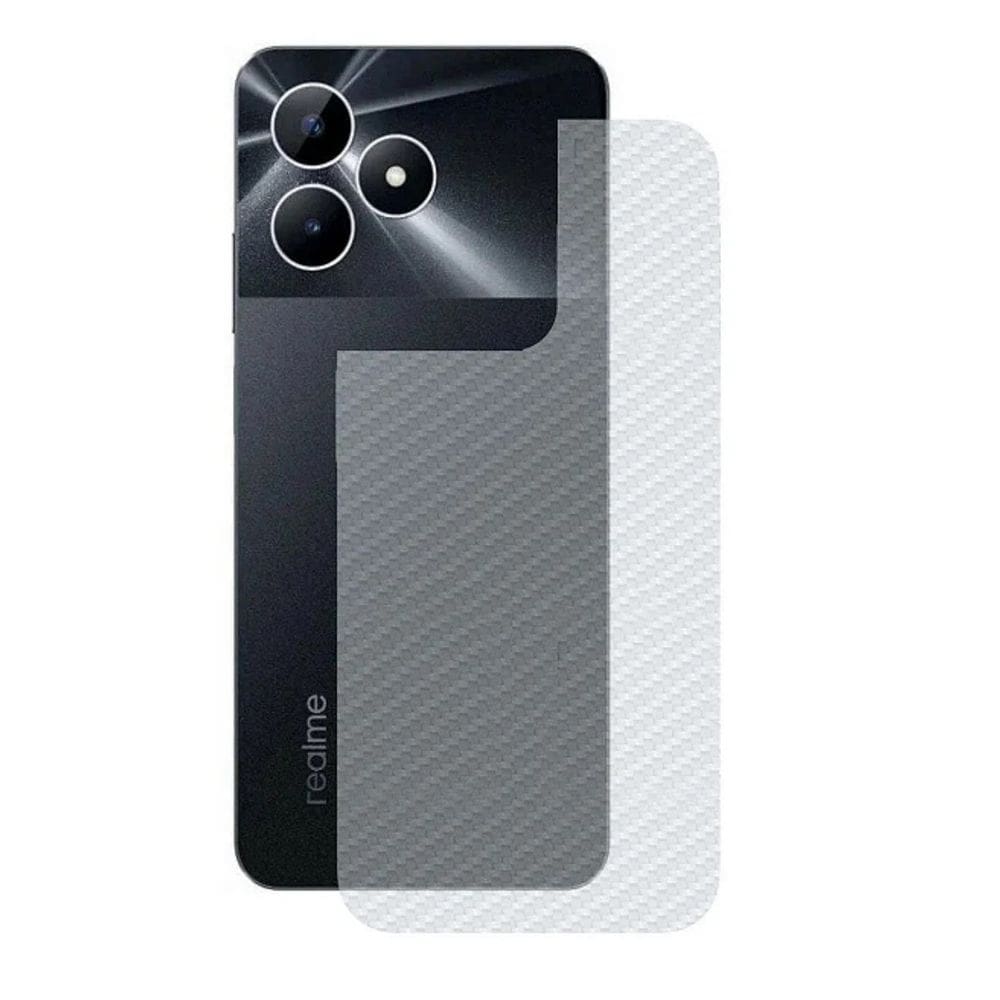 PELÍCULA DE FIBRA DE CARBONO VERSO PARA REeALME NOTE 50