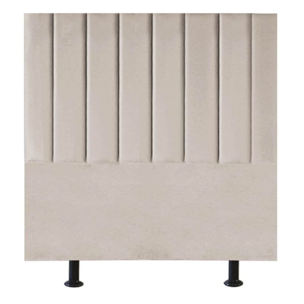 Cabeceira Estofada de Cama Casal Box 140 cm Taís Linho