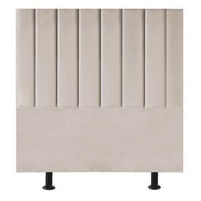 Cabeceira Estofada Cama Box Casal 140 cm Maisa Suede