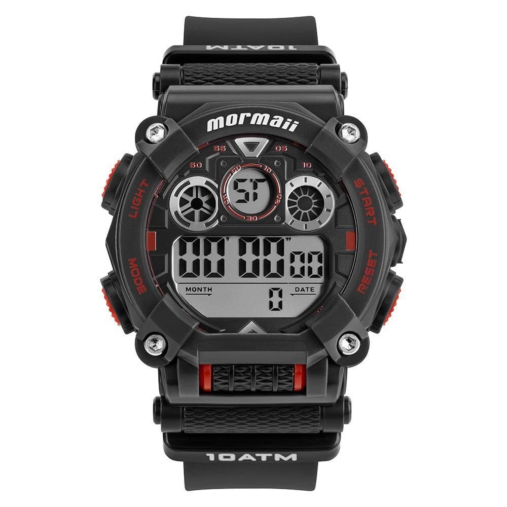 Relógio Mormaii Masculino Preto MO8005/8P