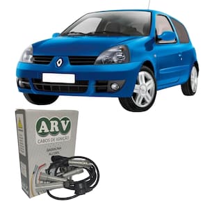 Jogo de Cabo De Ignição ARV Renaut Clio 1.6 Carburado