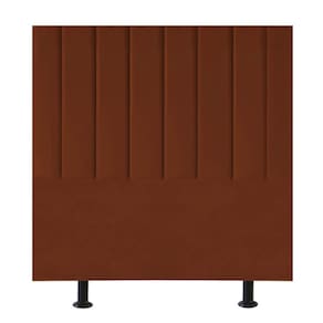 Cabeceira Estofada Cama Box Solteiro 90 cm Maisa Veludo