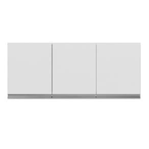 Armário De Cozinha Aereo 3 Portas 120cm Andréia Branco - Ajl Móveis